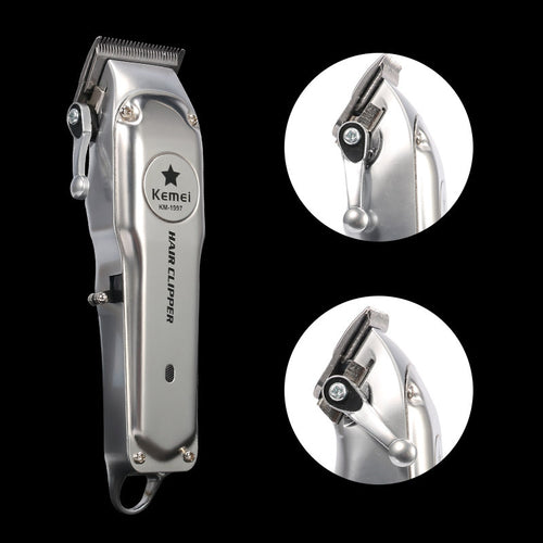 Kemei Rechargeable Electric Hair Clipper for Men